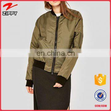 Kahaki Plain Bomber Jacket Wholesale