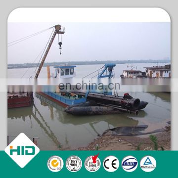 gold dredging boat for sale 14 inch mini sand suction dredger HID-4518P