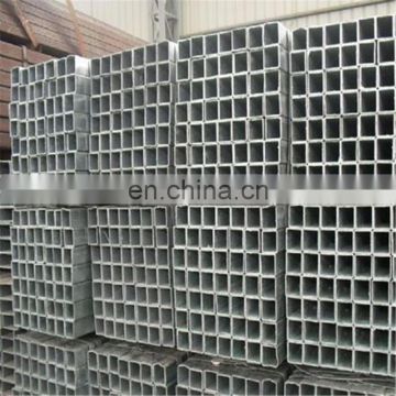 Plastic galvanized steel square iron pipe for wholesales