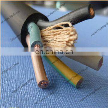 Type H07ZZ-F 3X1.5mm2 LSZH halogen free rubber flexible cable