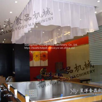 Sushi conveyor system - manufacturer: michaeldeng@gdyuyang.com