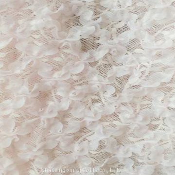 ivory net  work on fabric lace wedding dress divisoria embroidery