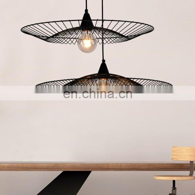 HUAYI Nordic Style 60w Kitchen Dining Room Iron Modern E27 Hanging Pendant Light Chandelier