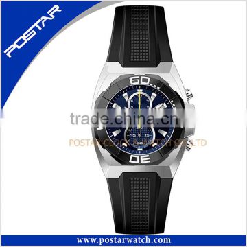 Multifunction Watch Silicone Band Military Sport Men's Watch
