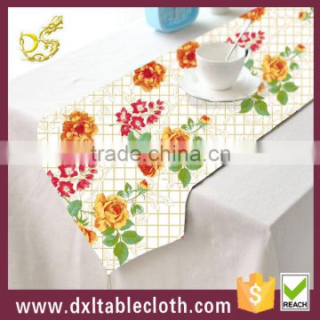 Home decoration colorful PVC table runner