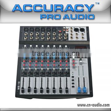 Professional Low noise USB/SD Audio Mixer Console MB-10/12/14