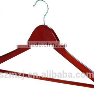 Smooth-finished non-slip Wide shoulders clothes wooden hanger