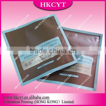 High quality Facial mask bag/Heat sealed Alumnum foil bag