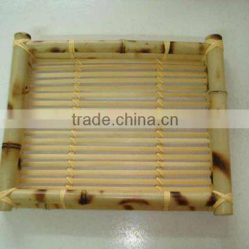 Burnt Bamboo Trays