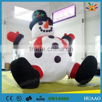 Outdoor christmas snowman inflatables for sale