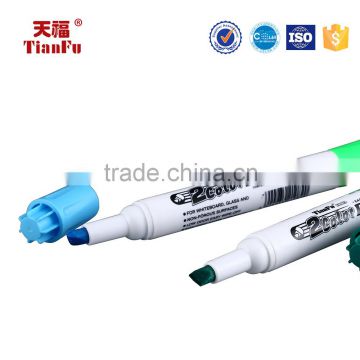 Factory Supply Double Use Easy Erase Non-toxic Whiteboard Marker Pen