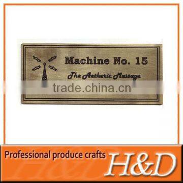 rigid durable self adhesive nameplates for motors