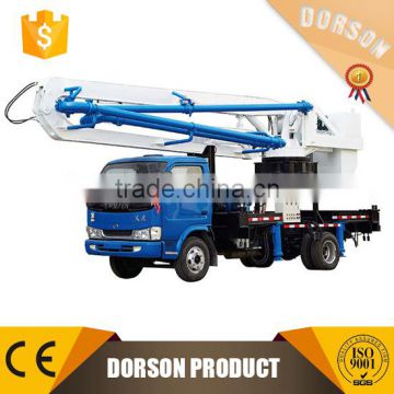 truck mounted concrete placing boom with high quality concrete placing boom truck