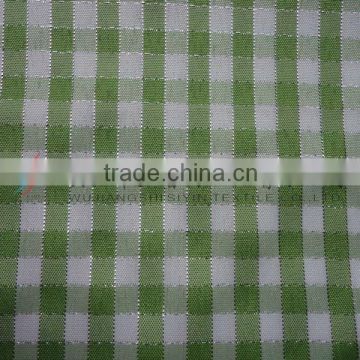 polyester Yarn Dyed Small Checked Fabric
