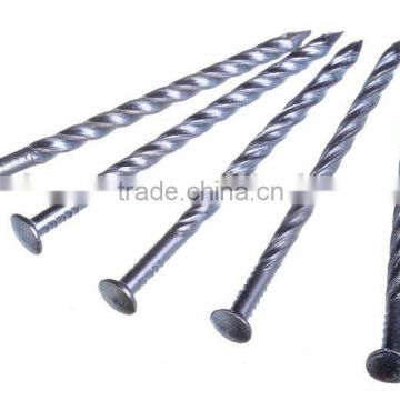 High Quality Steel Galvanized Twisted Nail 042