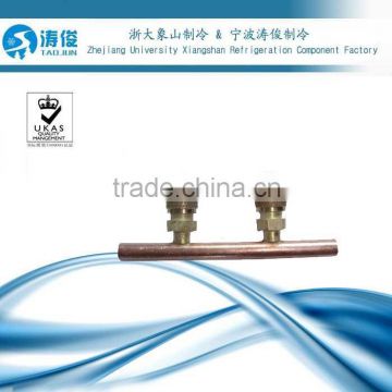 copper access valve for refrigeration parts