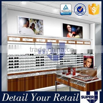 easy assemble optical store glass eyewear display wall mount