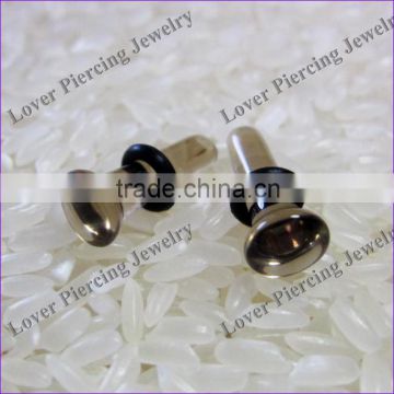 Wholesale High Polish Pyrex Glass Ear Plug Piercing Jewelry [GB-418]