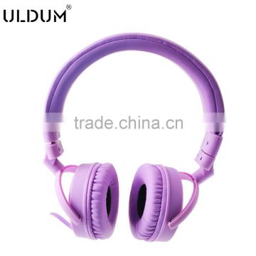 ULDUM noise cancelling headphones with mic for music player