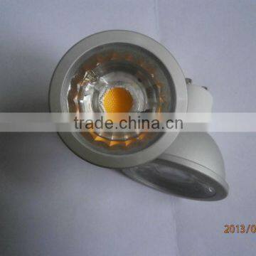 High lumen 6w cob spotlight 580lm warmwhite Gu10 energy hot saving lamp E26/E27/E12/E14/E17