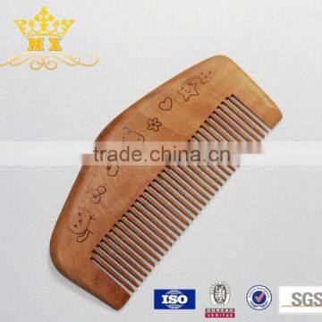 Wholesale customed logo cheap wooden beard comb                        
                                                Quality Choice