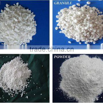 Calcium Chloride 74%-96% CAS: 10043-52-4 flakes, powder and prill
