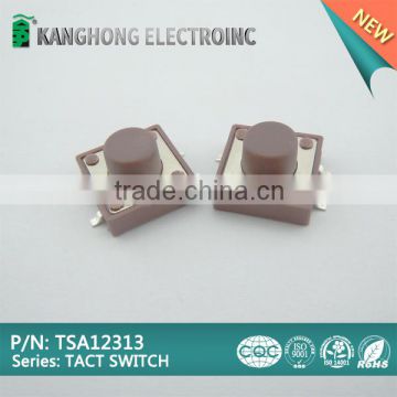 12X12 SMD Tact Switch with special stem, pushbutton switch, tactile switch