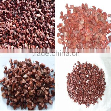 Factory cheap price natural stone red marble chips