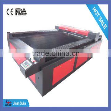 Suke 1325 CNC laser cutting equipment used for decoration and uphoster industry