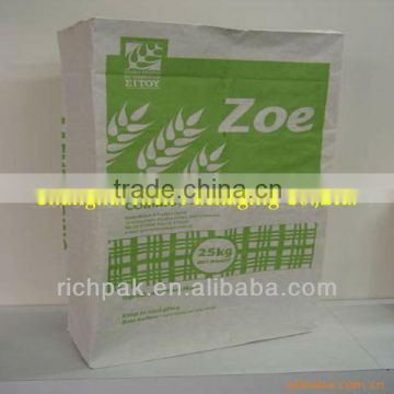 25kg flour paper bag