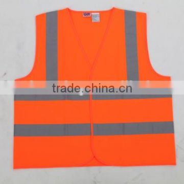 Orange police reflecive vest