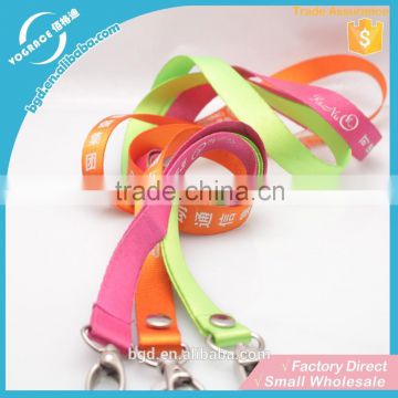 Custom satin ribbon Lanyards Manufacturer