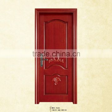 simple modern easy installation fancy wood door design