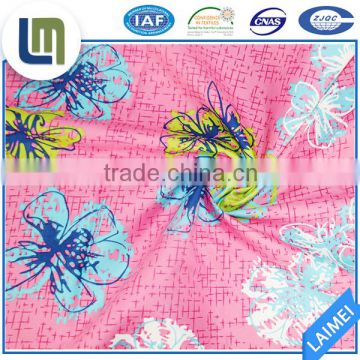 wholesale floral disperse printed best fabric for hometextile