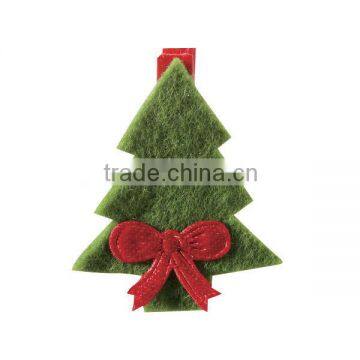 Ribbon chrismas Tree clip decoration