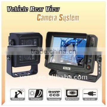 Rear View Camera System with TFT Color CMD Rear View Camera