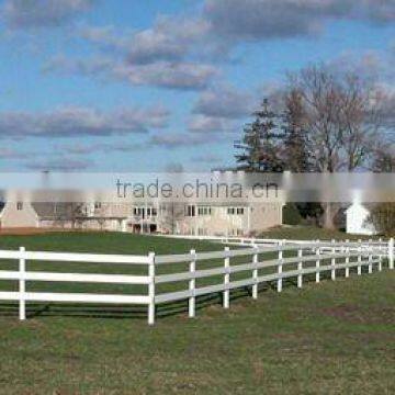 PVC Horse fence farm fencing