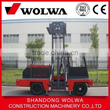 low price china produce 4ton side loader forklift with high quality