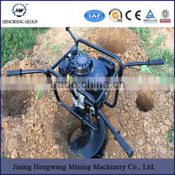 3HP 63cc EPA Gas Earth 2 Man Post Planting Auger Digger Machine Hole