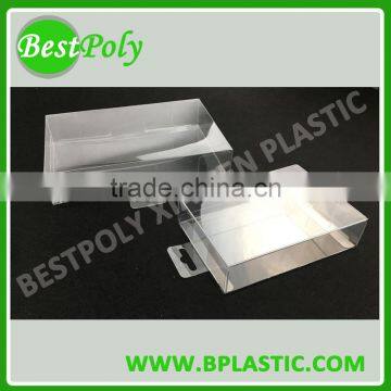 Clear Plastic Folding Box with Hang Hole