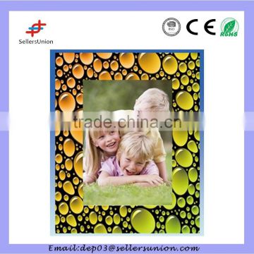 High Quality Fashion Water Printed Picture Frame Moulding 4"x6"