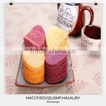 Different kinds of potato chips