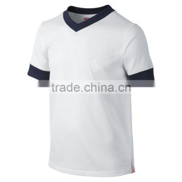 Ringer football jersey low price white football shirt