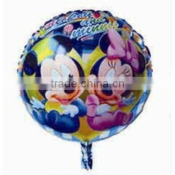 Cartoon mouse aluminium foil helium balloon