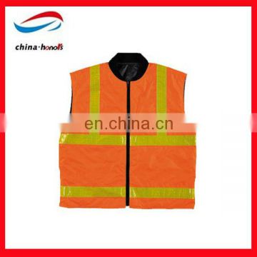 High Quality Orange Safety Vest With Reflective Tape