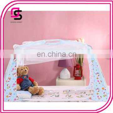 Wholesale fashion design baby bed mosquito net baby toddler bed crib dome canopy netting