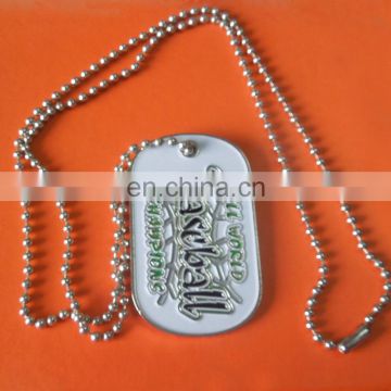 soft enamel baseball logo souvenir metal necklace