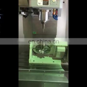 VMC850L CNC Five axis machining process