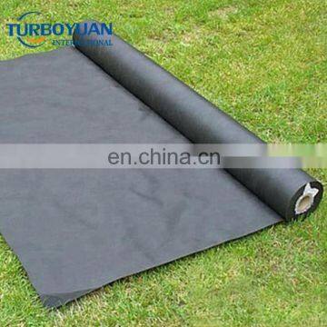 Agricultural greenhouse used stop grass growing weed mat / plastic black PP ground cover weed barrier mat