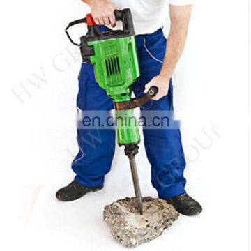 electric concrete demolition hammer/electric jack hammer with flat chisel thin chisel